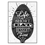 Affiche <br /> Dessert