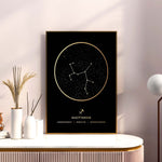 affiche sagittaire signe astrologique