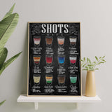 Affiche <br />shooter cocktail