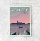 Affiche Venise <br /> vintage